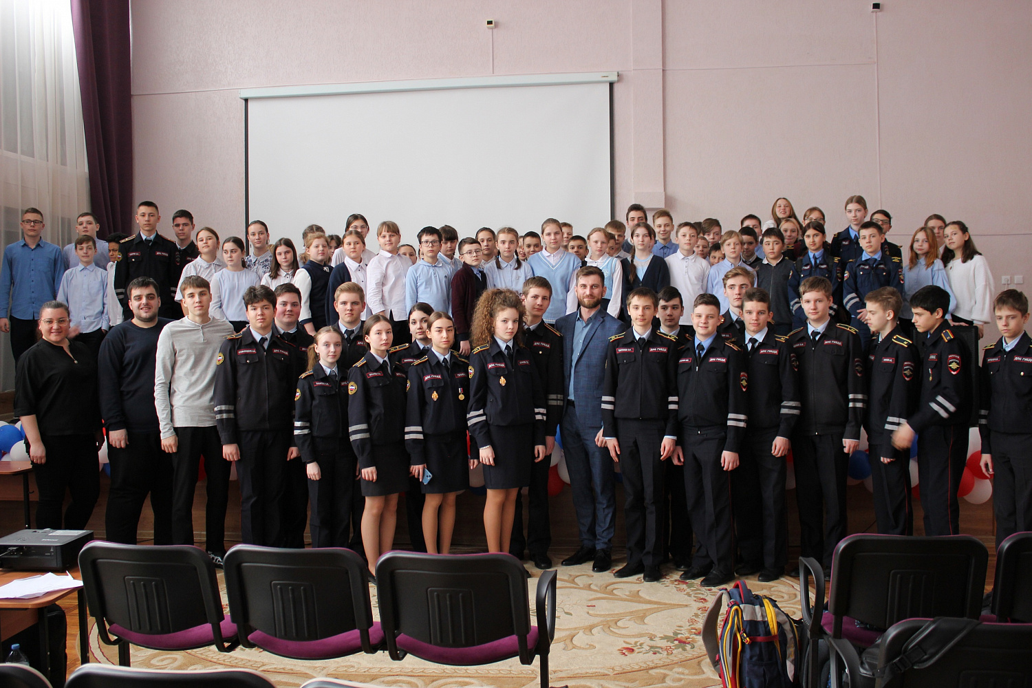 Правовая лекция в школе №54