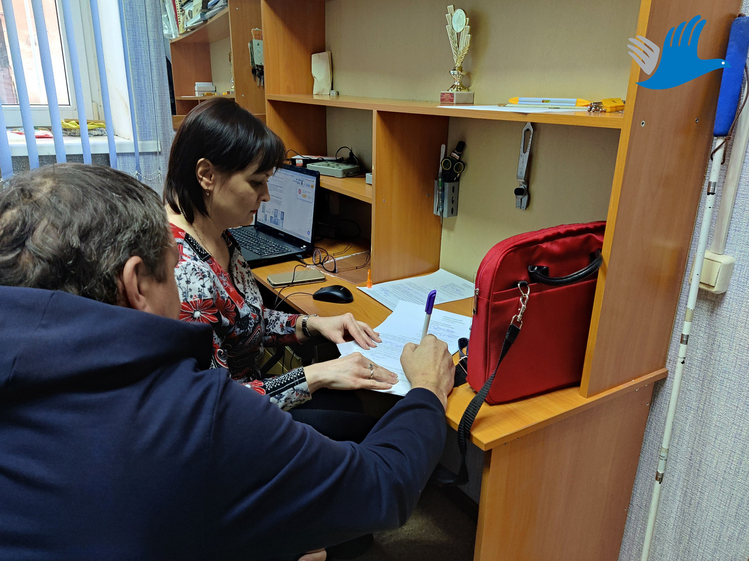 Оказание бесплатной юридической помощи в Центре реабилитации слепых